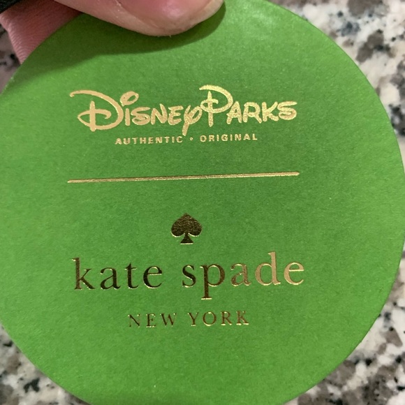 Kate Spade Disney Edition Glitter Tinkerbell clutc - Picture 4 of 8